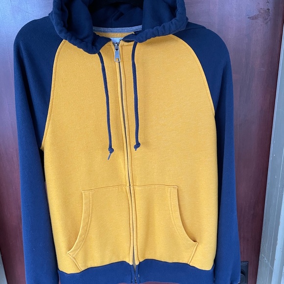 Old Navy Fleece Lined Zip Up Hoodie Men’s Small - Picture 5 of 5